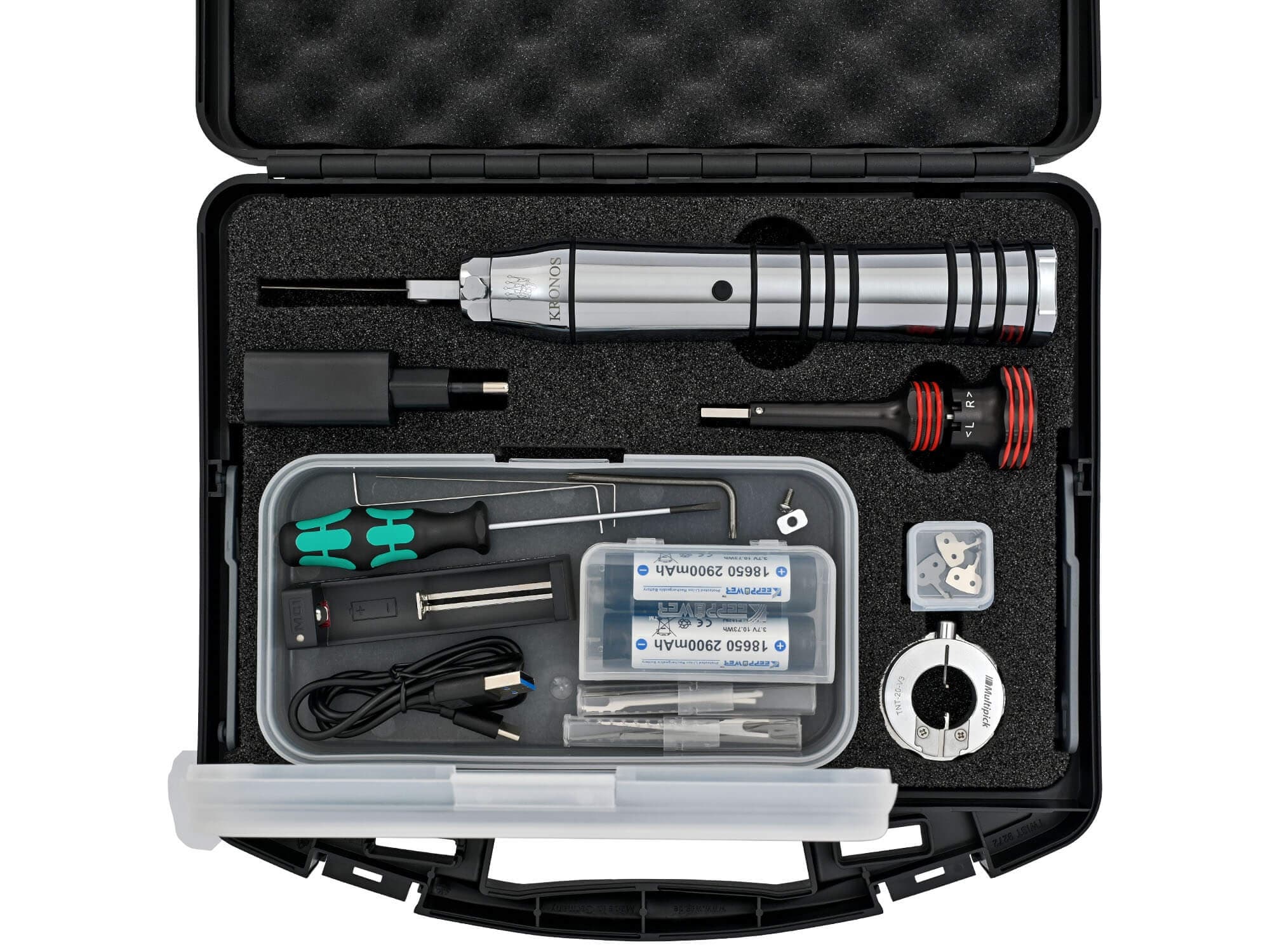 Multipick KRONOS Complete Electric Lock Pick Set thumbnail 3